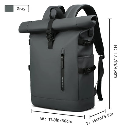 Sac à Dos Imperméable Extensible 20-27L - USB & Ordinateur 15.6