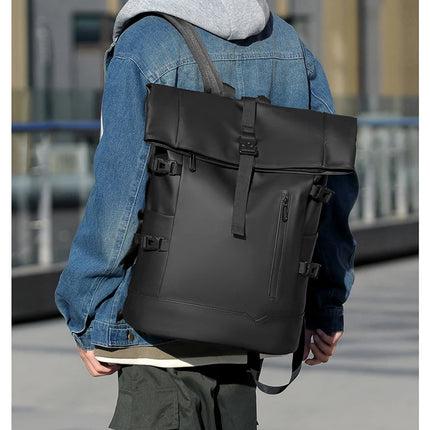 Sac à Dos Étanche 25L Homme - Randonnée & Voyage - Fermeture Roll Top - PVC Renforcé