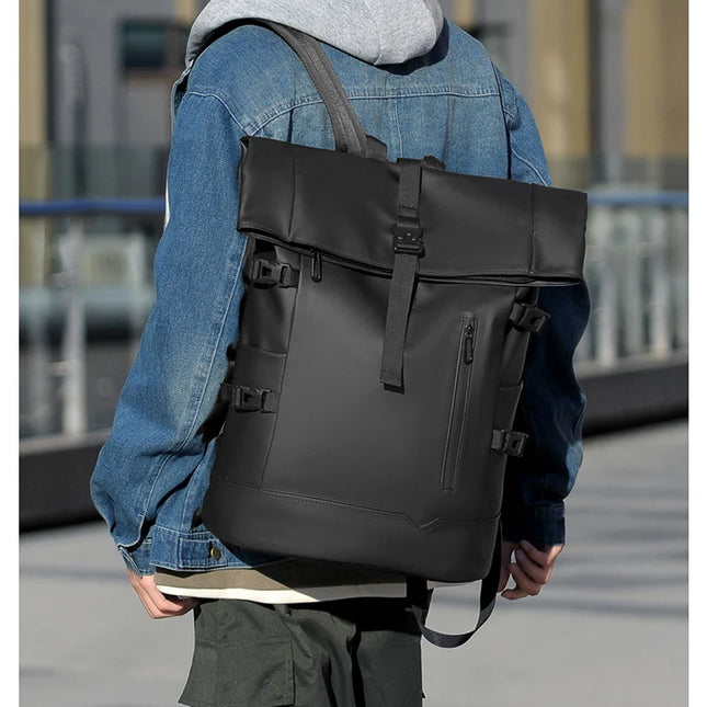 Sac à Dos Étanche 25L Homme - Randonnée & Voyage - Fermeture Roll Top - PVC Renforcé