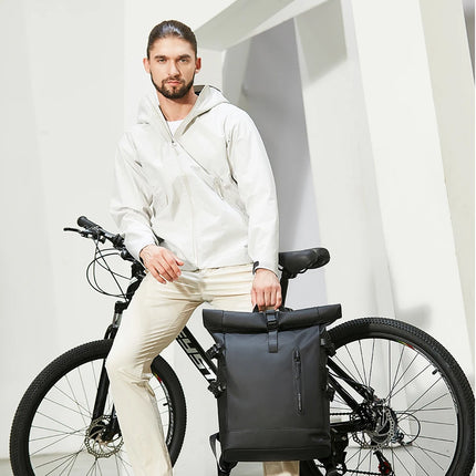 Sac à Dos Imperméable Extensible 20-27L - USB & Ordinateur 15.6" - Roll-Top Anti-Pluie