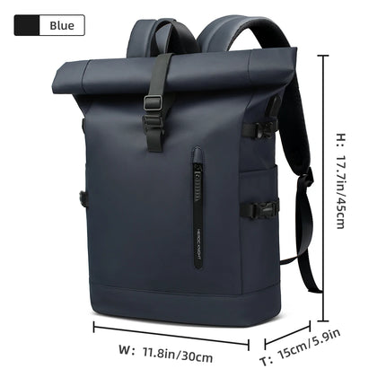 Sac à Dos Imperméable Extensible 20-27L - USB & Ordinateur 15.6