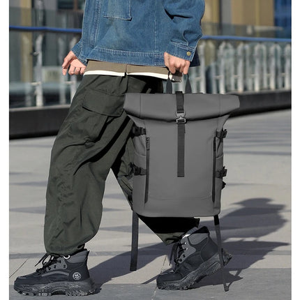 Sac à Dos Étanche 25L Homme - Randonnée & Voyage - Fermeture Roll Top - PVC Renforcé