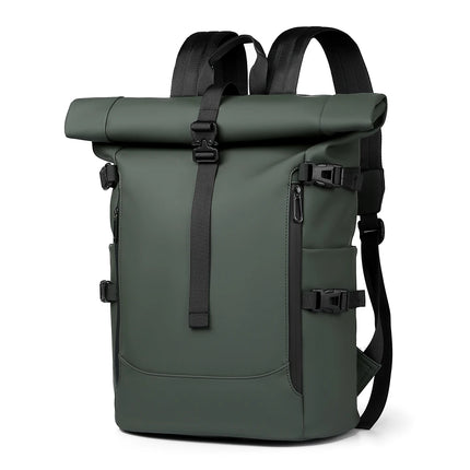 Sac à Dos Étanche 25L Homme - Randonnée & Voyage - Fermeture Roll Top - PVC Renforcé