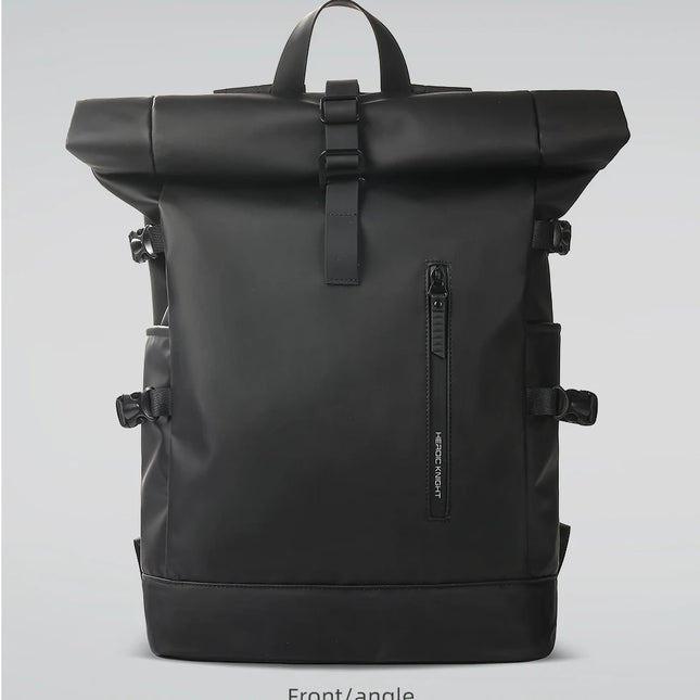 Sac à Dos Imperméable Extensible 20-27L - USB & Ordinateur 15.6" - Roll-Top Anti-Pluie